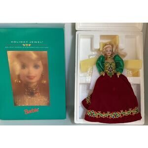 Barbie Holiday Jewel Special Edition Collectible Doll 1995 Mattel NIB